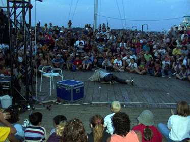 Rubberboycwill draw a crowd ANYwhere
